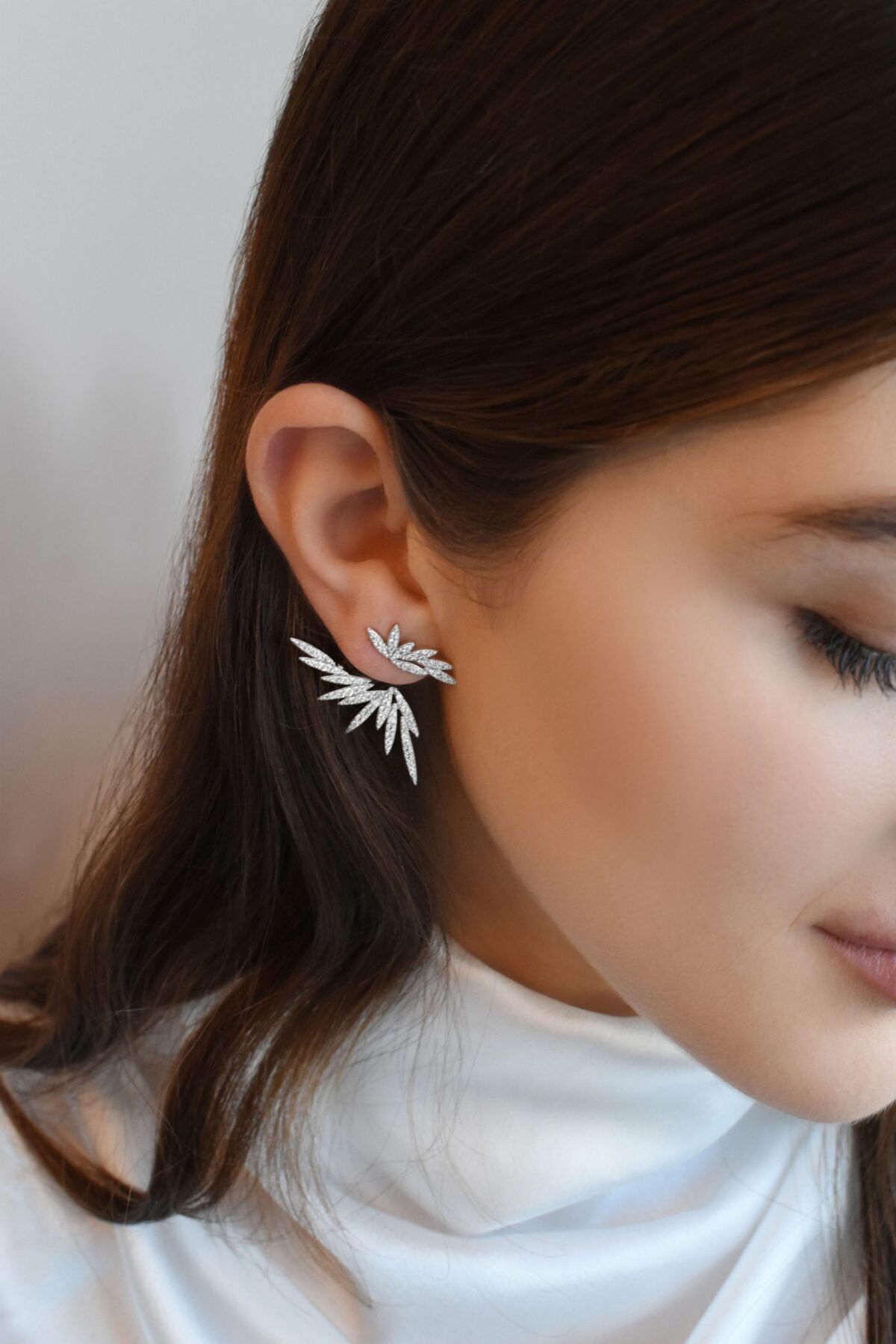 Wiomi Ear Jacket Earrings