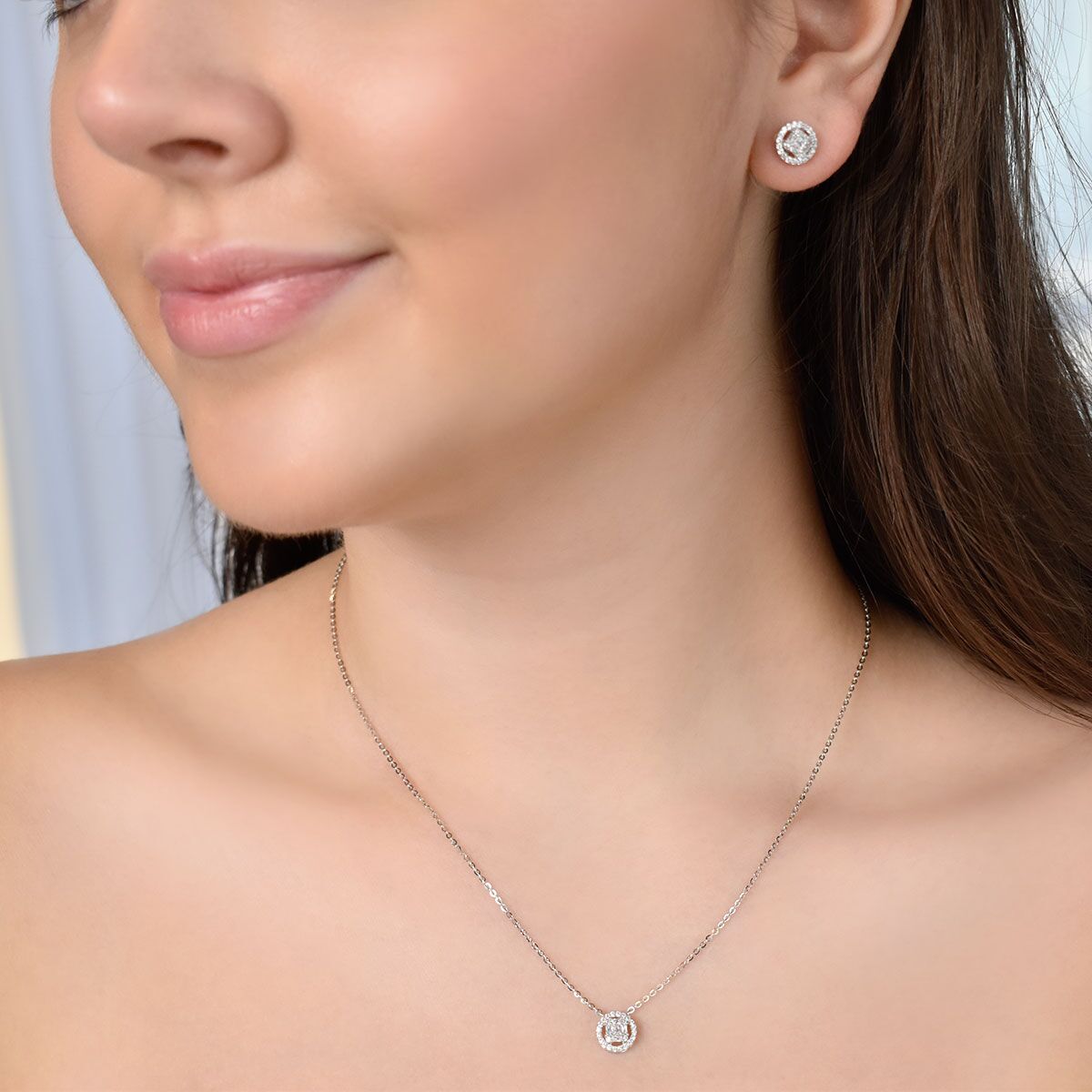 Sphericals Necklace And Earring Set