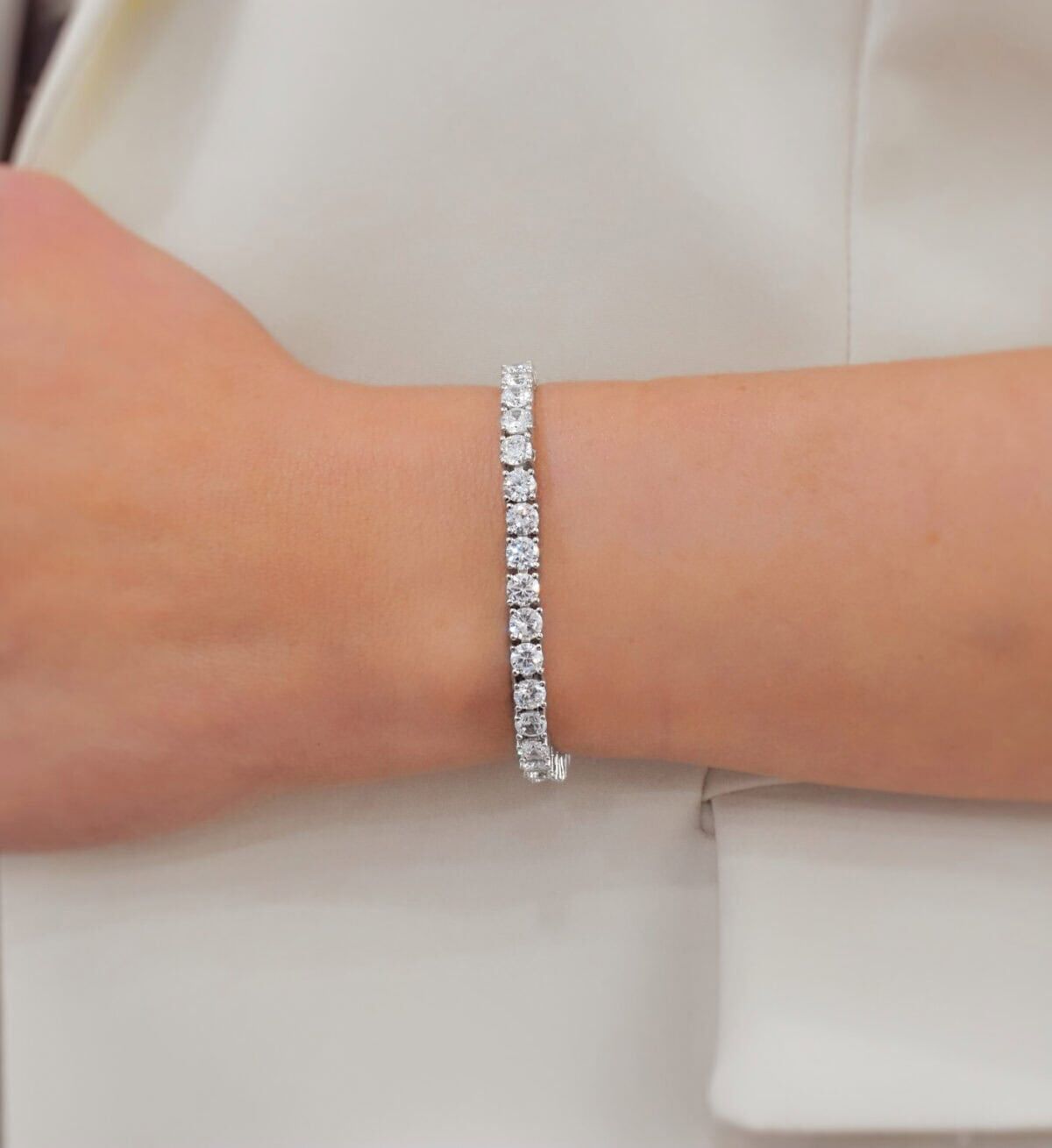 4mm Tennis Bracelet
